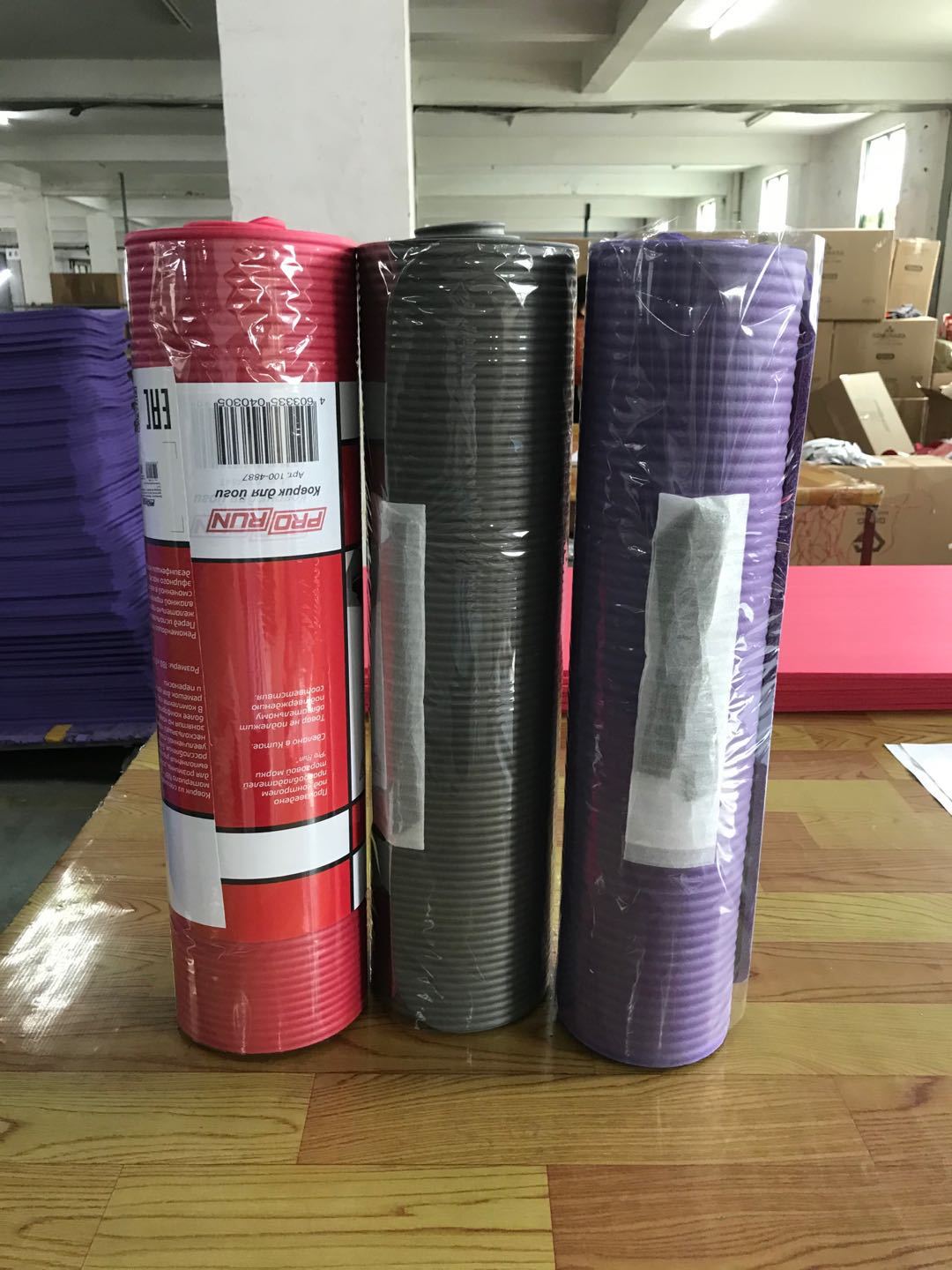 StripeVibe Yoga Mat